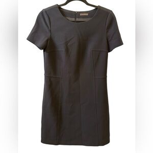Peserico Black Short Sleeve Mini Dress size 40